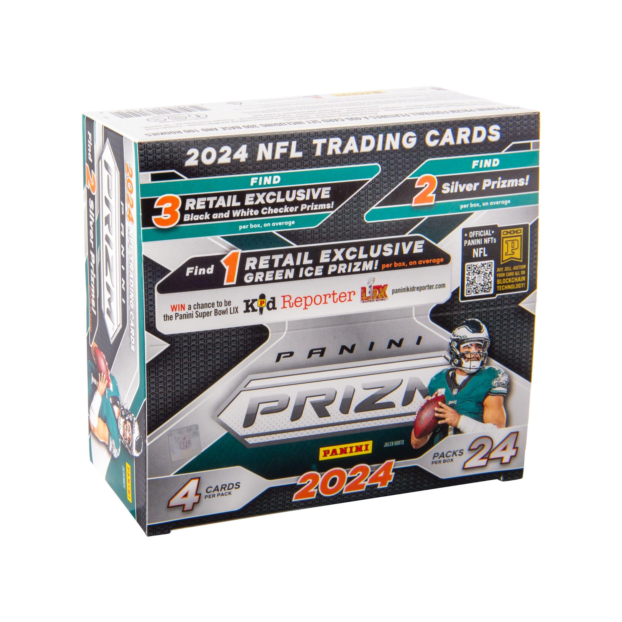 Amazon.com: 2024 Panini PRIZM NFL Football Trading Cards 24-Count